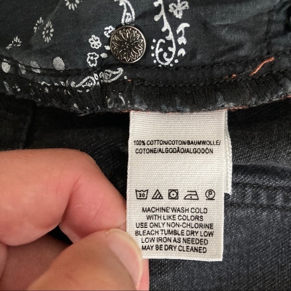 Free People Distressed Blossom Rigid Skinny Jeans - Picture 15 of 16